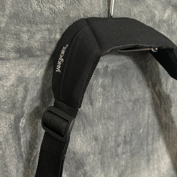 Jansport University Veritas Large Messenger Bag Black Unisex Briefcase - Picture 5 of 10